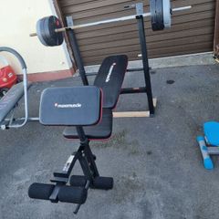 Maximuscle Weights Bench plus Weights