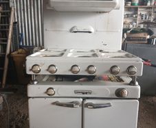 vintage gas cooker