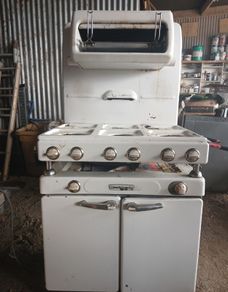 vintage gas cooker