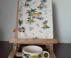 Brexton/Barker - 'South Pacific' - Snack Set c.50s