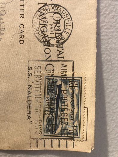 French Stamp Normandie