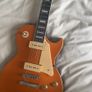 Harley Benton Orange Single-Cut Electric Guitar les paul style Image 5