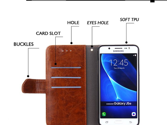 Black 100% Handmade Luxury Flip Case Cover For OnePlus 3 / OnePlus Three