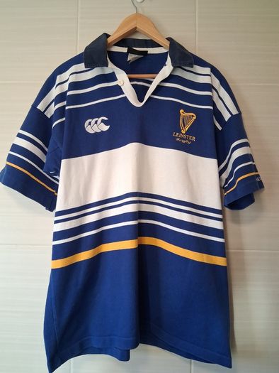 Leinster Jersey. Official Canterbury Leinster Jersey From Bank Of Scotland Era.  Authentic Original From The Time.  Not A Modern Day Remake.  Collect In Dublin Or Receive Via Post.