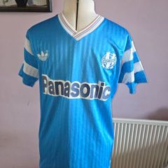 1989/90 Olympique de Marseille Away Jersey - Large size