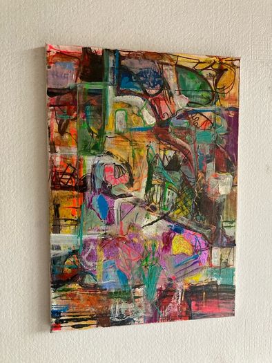 Original Abstract Painting GiFT Irish Art