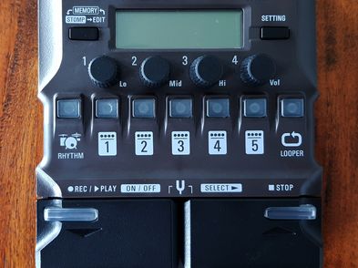 Zoom A1 Four Acoustic Fx Pedal And Additional Power Supply For Sale in ...