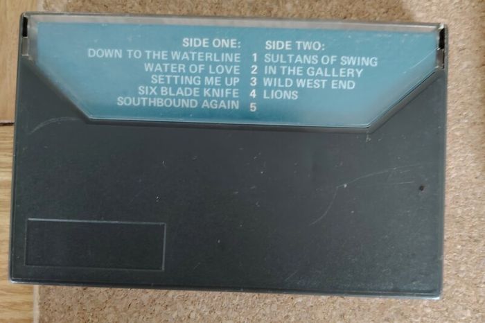 Vintage Dire Straits Cassettes x 5