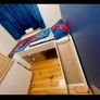 Kids loft bunk bed with slide Image 3