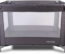 Sleeptight Travel Cot - Grey. Lightweight padded travel cot suitable from birth (FREE POSTAGE)