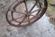 old antique  wheel