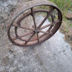 old antique  wheel