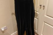Monkl moss green velour jumpsuit size 12