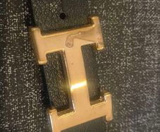 Hermes Leather H Belt