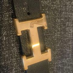 Hermes Leather H Belt