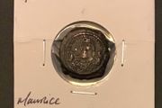Byzantine Empire Emperor Maurice Tiberius 598 AD Decanumium