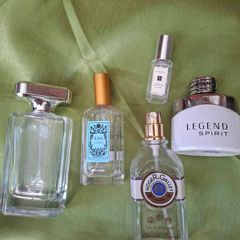 empty perfume bottles