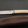 Lionsteel Ago Knife White Micarta Image 6