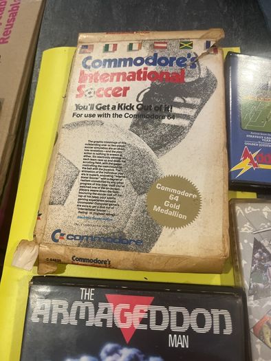 Vintage Commodore 64 (C64) Strategy, Quiz & Simulator Game Lot 9 Original Tapes & Boxes