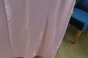 Pair of Pink Lined Curtains for Sale