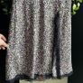 H&M ditsey print skirt Image 5