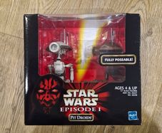 Star Wars Episode 1 Pit Droids, 12 in Fully Poseable, Hasbro RARE! Phantom Menace