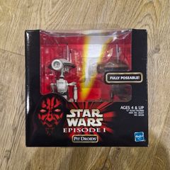 Star Wars Episode 1 Pit Droids, 12 in Fully Poseable, Hasbro RARE! Phantom Menace