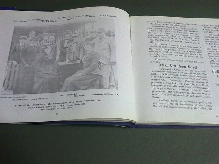 Ballycastle Golf Club 1890-1990 N. Ireland Co. Antrim local history
