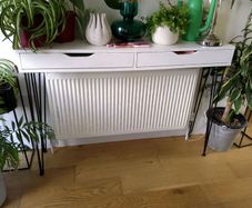 Hallway storage table
