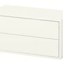 Ikea Eket drawers white with legs Image 3