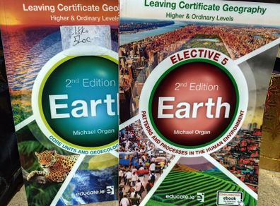 Earth Leaving Cert Geography 2nd Edition Core and Elective 5 As New