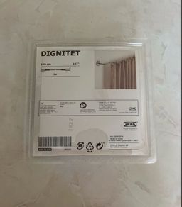 IKEA DIGNITET Curtain Wire 5m Stainless Steel