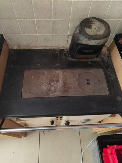 Antique Rayburn Stove Working