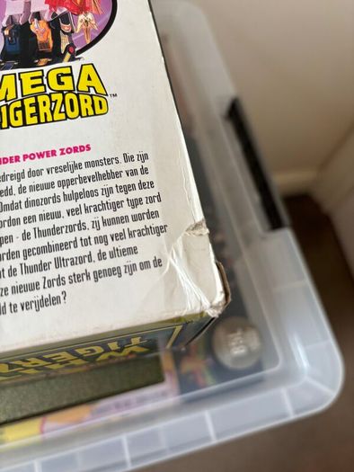 Power Rangers Tigerzord 1993 with box