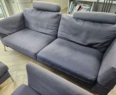 3 Seater & 1 Seater & Footstool