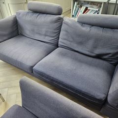 3 Seater & 1 Seater & Footstool