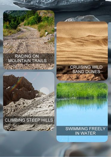 Fearless Adventure Amphibious Off-Road RC Car