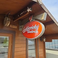 Budvar Outdoor Sign