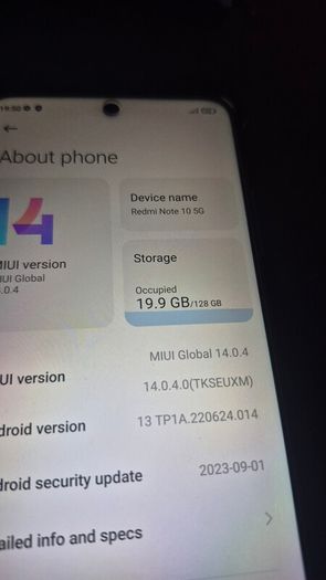 Xiaomi Redmi 10 5G 128gb