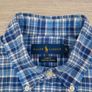 Polo Ralph Lauren Button Down Check Oxford Shirt Mens Small Image 4