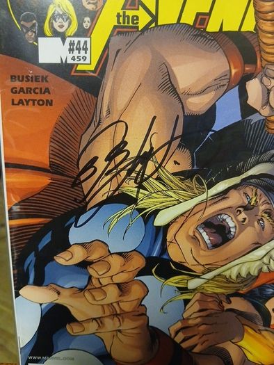 Avengers #44 (LGY #459) Con Signed by Bob Layton