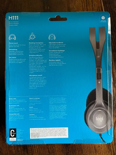 Logitech H111 stereo headset