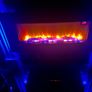 marble fireplace and electric fire Image 9