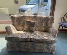 Small Floral Sofa