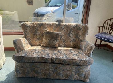 Small Floral Sofa