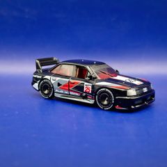 Hot Wheels Audi 90 Quattro with custom wheels.