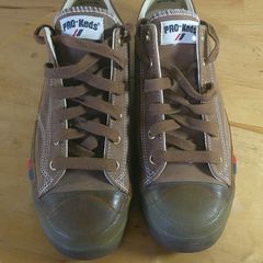 Rare Sample Mens PRO-Keds Royal Lo Brown Leather Sneakers Size Ire 8 / EUR 42