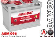 Agm 096 Stop Start Battery