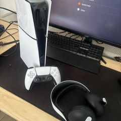 PS5 Slim Digital 1TB + DualSense + PULSE Elite Headset
