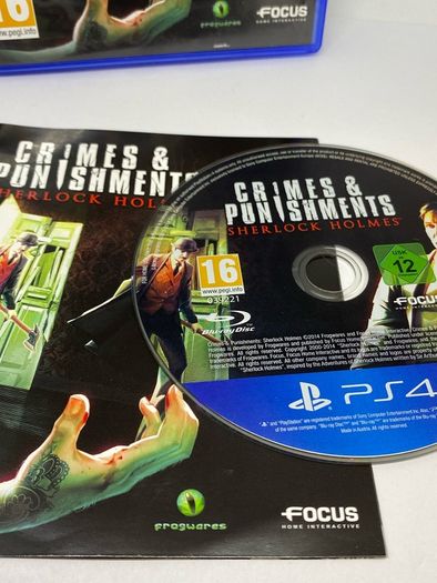 Crimes & Punishments Sherlock Holmes PS4